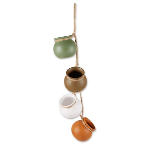 23" Garden Dangling Mini Pots